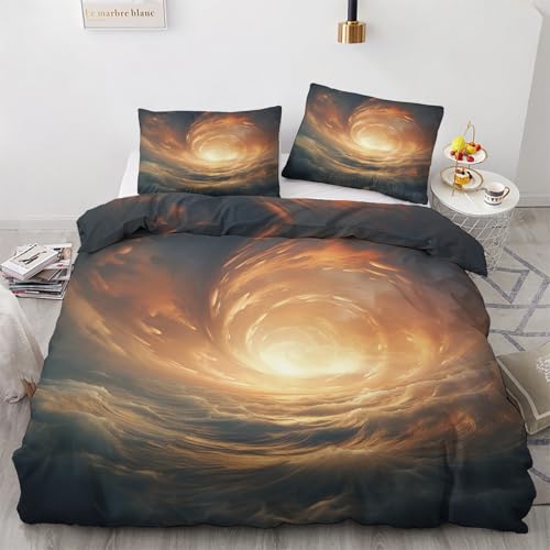 LMMSMGS Bettwäsche 200x220 Hurrikan Bettwäsche-Sets– Weiches Mikrofaser-Set mit Bettbezug 200x220 + 2 Kissenbezüge 80x80 mit Reißverschluss Eckbinder für Mädchen Jungen LMMSMGS Bettwäsche 200x220 Hurrikan Bettwäsche-Sets– Weiches Mikrofaser-Set mit Bettbezug 200x220 + 2 Kissenbezüge 80x80 mit Reißverschluss Eckbinder für Mädchen Jungen von LMMSMGS