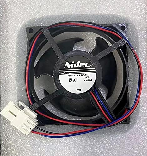 LMNCBVYA 12V 0.16A Waterproof Refrigerated Cooling Fan for U92C12MS1B3-52 - 9CM Cooler von LMNCBVYA