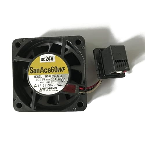LMNCBVYA 24V Fan for Fanuc System - 9WF0624H603 A90L-0001-0576 - Compact 60x60x20mm Cooling Fan von LMNCBVYA