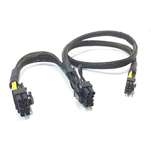 LMNCBVYA FCQLR Mini 8P auf Dual 8P Graphics Power Supply Kabel für Inspur NF5280M5 Server – 0,6 m Länge von LMNCBVYA