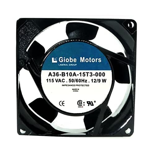 LMNCBVYA GLOBE MOTORS A36-B10A-15T3-000 115V 90mm Aluminum Frame AC Cooling Fan - 12/9W High Efficiency von LMNCBVYA