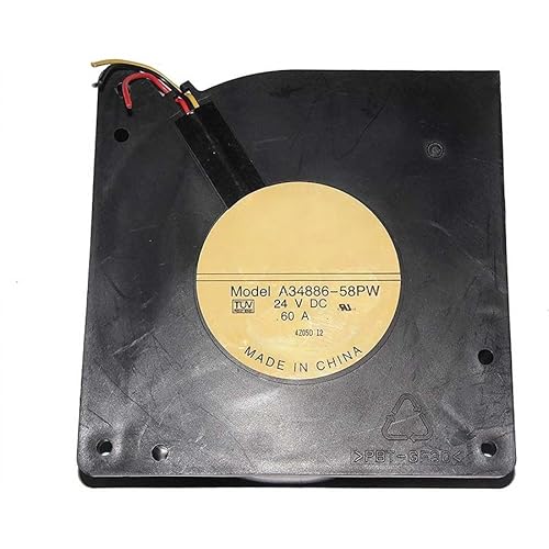 LMNCBVYA High-Performance 120mm DC24V 0.60A A34886-58PW Turbofan with Double Ball Bearing for Efficient Airflow von LMNCBVYA