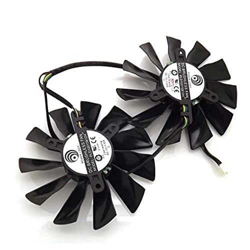 LMNCBVYA High-Performance 94mm DC 12V VGA Cooling Fan for GTX680 R9-280X R9-270X R7-260X GTX770-4Pin 4Wire Replacement Fan von LMNCBVYA