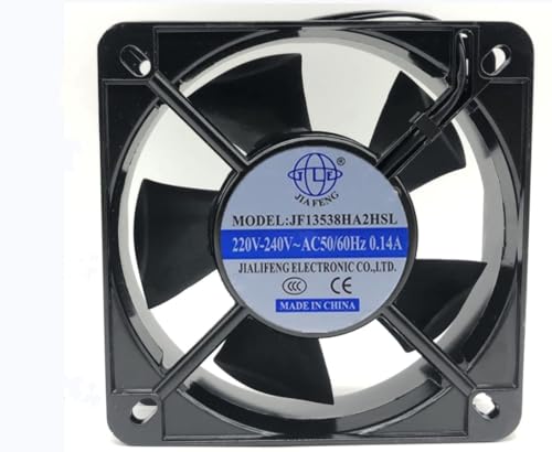 LMNCBVYA High-Performance-Ventilator, 135 mm, JF13538HA2HSL, 220/240 V, 0,14 A, ideal für effiziente Kühllösungen von LMNCBVYA