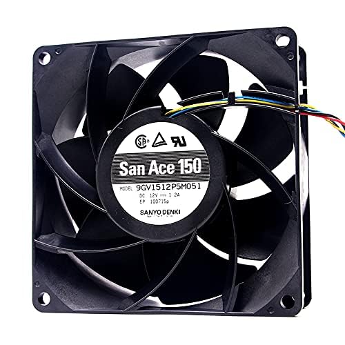 LMNCBVYA High-Speed 15CM SANYO 15050 Fan - 12V 1.2A 9GV1512P5M031 Replacement Fan von LMNCBVYA