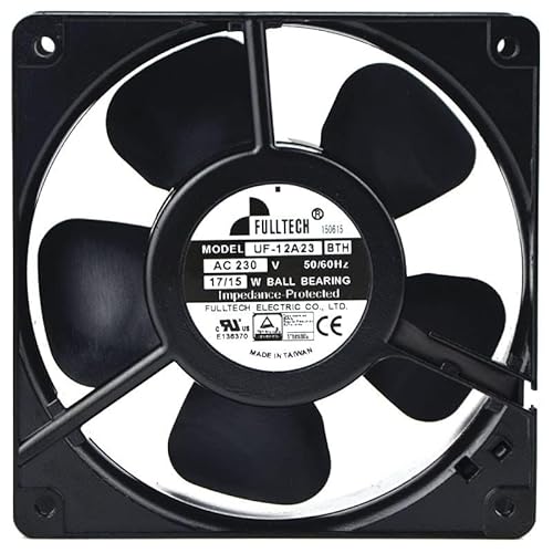 LMNCBVYA UF-12A23 BTH 12CM Cooling Fan AC230V 50/60Hz - 17/15W Fan for Efficient Cooling von LMNCBVYA