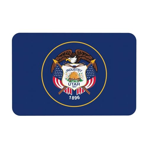 LMNUDS Badematte mit Aufdruck der Flagge von Utah, Kieselgur Kieselgur Duschmatte, rutschfeste Badezimmerboden, kompaktes Design, 60 x 40 cm LMNUDS Badematte mit Aufdruck der Flagge von Utah, Kieselgur Kieselgur Duschmatte, rutschfeste Badezimmerboden, kompaktes Design, 60 x 40 cm von LMNUDS