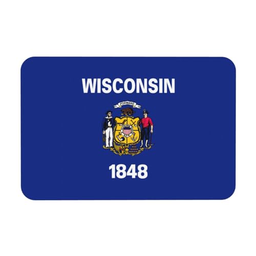 LMNUDS Wisconsin Badvorleger, Kieselguss-Duschmatte, rutschfeste Bodenmatte für Badezimmer, kompaktes Design, 60 x 40 cm von LMNUDS