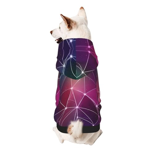 Hunde-Kapuzenpullover für kleine Hunde, warm, weich und atmungsaktiv, leicht zu tragen, für Winter und Herbst, Rot Hunde-Kapuzenpullover für kleine Hunde, warm, weich und atmungsaktiv, leicht zu tragen, für Winter und Herbst, Rot von LMNvbz