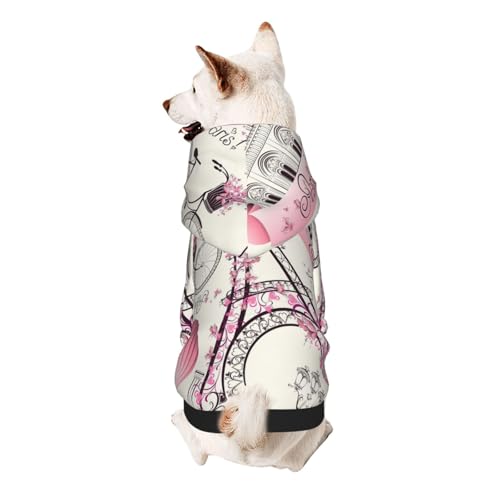 Hunde-Kapuzenpullover für kleine Hunde, warm, weich und atmungsaktiv, leicht zu tragen, für Winter und Herbst, warm Hunde-Kapuzenpullover für kleine Hunde, warm, weich und atmungsaktiv, leicht zu tragen, für Winter und Herbst, warm von LMNvbz