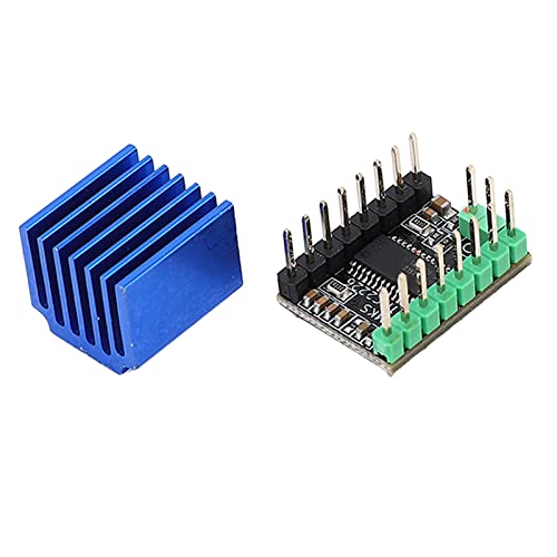 LMOLING TMC2226 3D Drucker Schrittmotortreiber, 256 Mikroschritte, Motorantriebsmodul mit Kühlkörper 2, 5 a 1, 7 A, Unterstützt UART Modus für 3D Drucker von LMOLING