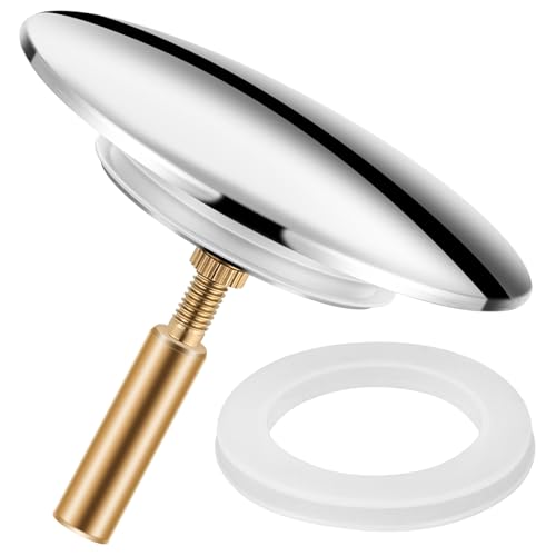 Badewannenstöpsel,Universaler ⌀ 70 mm Verstellbar, Rostfrei, Messing mit Chrom-Finish,Doppel-Dichtung,für alle Badewannen Badewannenstöpsel,Universaler ⌀ 70 mm Verstellbar, Rostfrei, Messing mit Chrom-Finish,Doppel-Dichtung,für alle Badewannen von LMOMSS