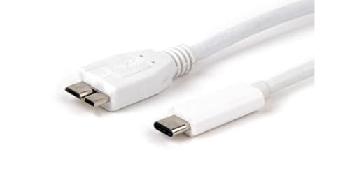 LMP USB-C to USB 3.0 Micro-USB Cable 1m - White -, 13868 LMP USB-C to USB 3.0 Micro-USB Cable 1m - White -, 13868 von LMP