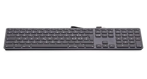 LMP USB Keyboard 110 Keys Wired USB Keyboard with 2X USB and, 18240 von LMP