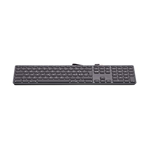 LMP USB Numeric Keyboard KB-1243, 110 Keys, 2X USB, Aluminum, Swedish Layout, MacOS, Space Grey von LMP