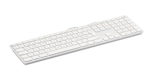 LMP USB Numerische Tastatur (ISO) Windows - KB-3421, 110 Tasten, 2X USB, Aluminium - Italienisches QWERTY-Layout - Silber von LMP