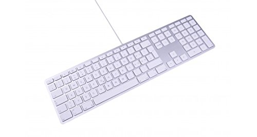 LMP USB numerische Tastatur KB-1243 Silber - Layout ungarisch von LMP