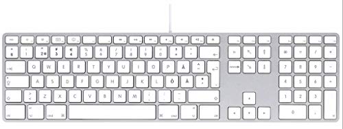 LMP 17598 USB numerische Tastatur KB-1243 Silber - Layout schwedisch von LMP