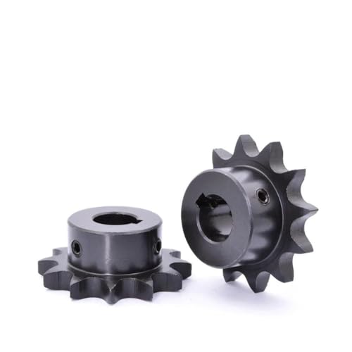 LMPVPDGADZ 1 stück 10T-20T 08B Industrie-Antriebskettenrad 45# Stahlkettengetriebe 10 11 12 13 14 15 16 17 18 19 20 Zähne Passfederbohrung 10-35mm(10mm (Keyway 4mm),10 Teeth) von LMPVPDGADZ