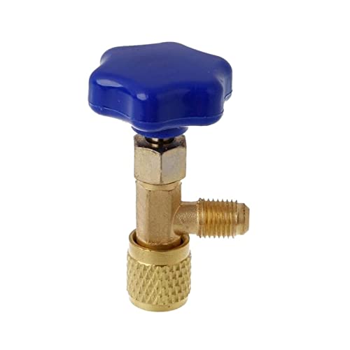 LMPVPDGADZ Fit for R22 R134A R410A Gas Kältemittel 1/4 SAE Auto AC CAN TAP-Ventil-Flaschenöffner Flaschenöffner Freon Opening Valv von LMPVPDGADZ