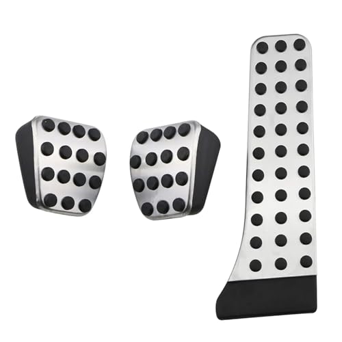 LMPVPDGADZ Gasbremspedal-Pads-Abdeckung, passend for Mercedes, passend for Benz W203 W204 W205 W21 W211 W212 C207 W220 W221 W222 C219 C218 C208 X204 R170 R171 R231(MT 3PCS) von LMPVPDGADZ