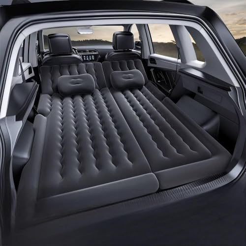 LMQHBG Auto-Luftmatratze für Jaguar E-PACE 2017 2018 2019 2020 2021 2022 2023,Beflockt & PVC-verdickt Doppelseitig Tragbar Faltbar Isomatte Rücksitz Kofferraum Aufblasbares Kissen Elektrischer Pumpe LMQHBG Auto-Luftmatratze für Jaguar E-PACE 2017 2018 2019 2020 2021 2022 2023,Beflockt & PVC-verdickt Doppelseitig Tragbar Faltbar Isomatte Rücksitz Kofferraum Aufblasbares Kissen Elektrischer Pumpe von LMQHBG