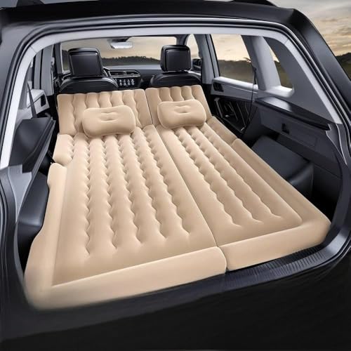 LMQHBG Auto-Luftmatratze für Jaguar E-PACE 2017 2018 2019 2020 2021 2022 2023,Beflockt & PVC-verdickt Doppelseitig Tragbar Faltbar Isomatte Rücksitz Kofferraum Aufblasbares Kissen Elektrischer Pumpe LMQHBG Auto-Luftmatratze für Jaguar E-PACE 2017 2018 2019 2020 2021 2022 2023,Beflockt & PVC-verdickt Doppelseitig Tragbar Faltbar Isomatte Rücksitz Kofferraum Aufblasbares Kissen Elektrischer Pumpe von LMQHBG