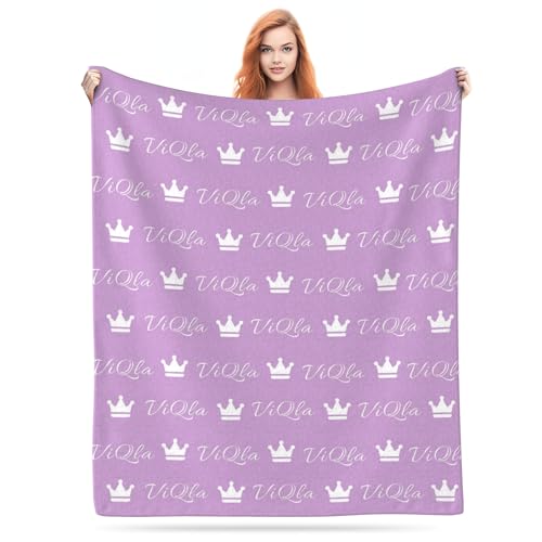 LMQJDZ Personalised Baby Blankets,Personalised Blanket for Kids Baby Adults Customised Name Blanket.Gifts for Baby Shower Birthday Easter Nursery Room Decor. von LMQJDZ