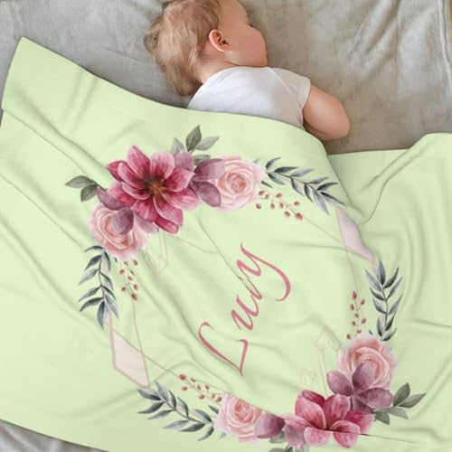 LMQJDZ Personalisierte Babydecke, Flanell Decke mit Individuellem Namen Text für Jungen und Mädchen, für Neugeborene, Junge Mütter, Kleinkinder, Kinder, Haustiere, personalisierte Geschenke, Stil 9 LMQJDZ Personalisierte Babydecke, Flanell Decke mit Individuellem Namen Text für Jungen und Mädchen, für Neugeborene, Junge Mütter, Kleinkinder, Kinder, Haustiere, personalisierte Geschenke, Stil 9 von LMQJDZ