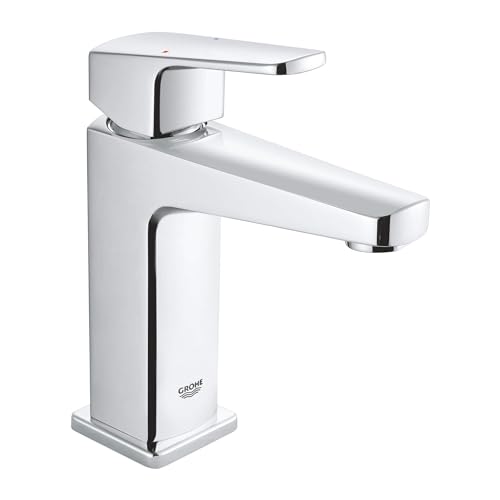LMRJHAZ 23838000 Tallinn 4 Zoll Centerset Eingriff Badezimmerhahn -Starlight Chrom von LMRJHAZ