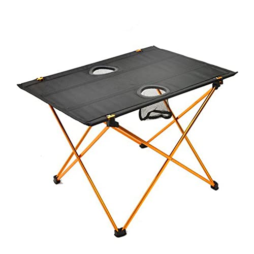 LMRJHAZ Camptabelle Alle Aluminiumlegierung Klapptische und Airs Outdoor Picknicktisch Set Ultra-Leichter Freizeitgrill Camping-Tisch tragbar (Farbe: 4) (1) von LMRJHAZ