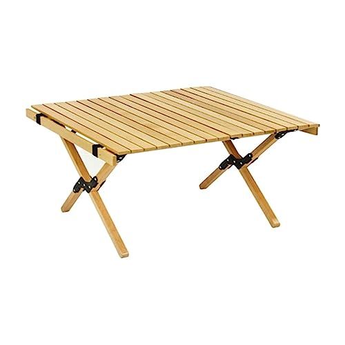 LMRJHAZ Klappertisch im Freien im Innenbereich im Innenbereich mit Faltfellfell ausgerichtetem Klapptisch Camping Picknick BBQ Ei Roll Roll Roll Roll Tisch (Farbe: Size) von LMRJHAZ