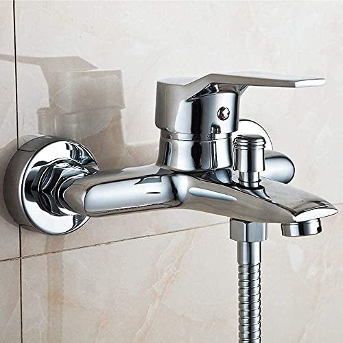 LMRJHAZ -Taps, Wasserhähne, moderne Badezimmerhahnhahn, Chrom Duschmischer Moderner Bar Duschmischer Fspeald Hahn, heißer kaltes Wassermischer konstanter Temperaturkontrolle für Badezimmer von LMRJHAZ