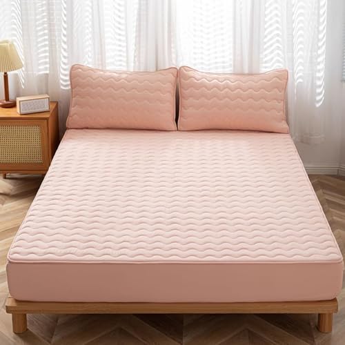 LMRJHAZ Wasserdichtes eintätiges Blatt 120 x 200 + 30 cm weiche Tiefenbettblätter mit 30 cm Tasche ideal für Einzelbetten LMRJHAZ Wasserdichtes eintätiges Blatt 120 x 200 + 30 cm weiche Tiefenbettblätter mit 30 cm Tasche ideal für Einzelbetten von LMRJHAZ