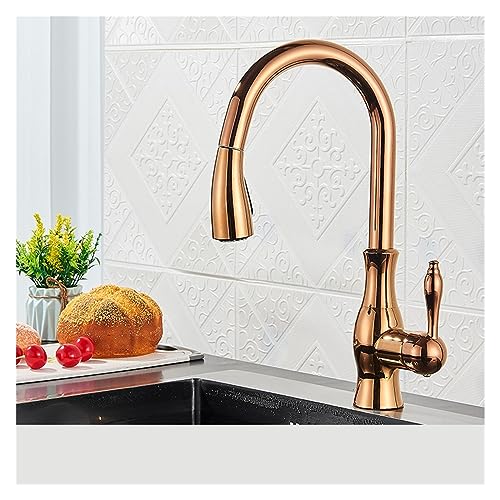 LMRJHAZM Matte schwarze Küche gefilterte Wasserhahn Wasserhahnreiniger Wasserhahn Dual-Sprüher-Trinkwasserhahn 360 Rotationsreinigungsmischer (Typ B-Chrom) von LMRJHAZM