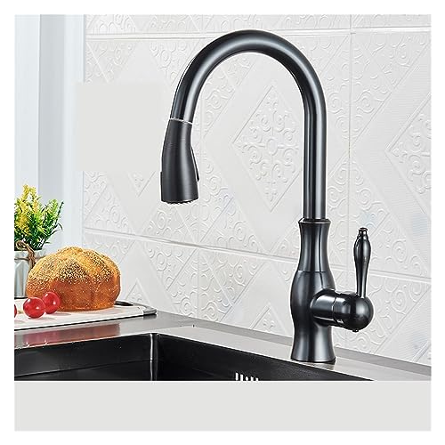 LMRJHAZM Matte schwarze Küche gefilterte Wasserhahn Wasserhahnreiniger Wasserhahn Dual-Sprüher-Trinkwasserhahn 360 Rotationsreinigungsmischer (Typ B-Chrom) von LMRJHAZM