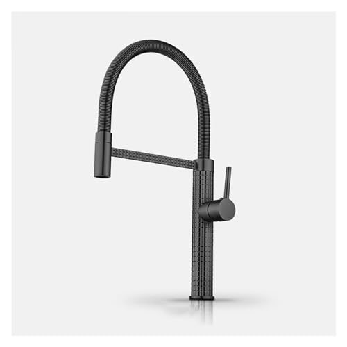 LMRJHAZM Rotary Spring Copper Spring Küchenlampe Teleskop Kerzenleuchter (Chrom) Kalt- und Warmwasser-Kronleuchter (Chrom) von LMRJHAZM