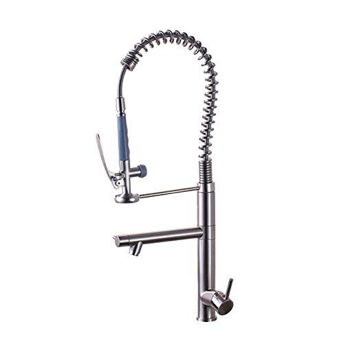 LMRJHAZM Wasserhahn, hell, Chrom, Spring Tople Down Kitchet, Wasserhahn, Hot Cold, Küchenmixer Tap LMRJHAZM Wasserhahn, hell, Chrom, Spring Tople Down Kitchet, Wasserhahn, Hot Cold, Küchenmixer Tap von LMRJHAZM