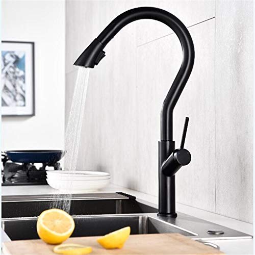LMRJHAZM Wasserhahn Küchenarmatur Mischbatterie Küchenarmaturen Wasserhahn Chrom (Nickel) von LMRJHAZM