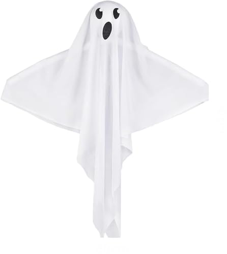 LMSHOWOWO 2PCS 60cm Halloween Deko Geist, Hängende Geister mit LED Licht, Halloween Deko Outdoor, Gruselige Geist Windsack Hängende Dekoration, für Party Terrasse Garten Veranda Patio Rasen Vorgarten LMSHOWOWO 2PCS 60cm Halloween Deko Geist, Hängende Geister mit LED Licht, Halloween Deko Outdoor, Gruselige Geist Windsack Hängende Dekoration, für Party Terrasse Garten Veranda Patio Rasen Vorgarten von LMSHOWOWO