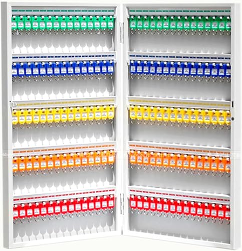 Key Lock Box Schrank mit markierbaren Schlüsselmarken Sichere Schlüsselverwaltung für Schulen Fabriken und Hotels Abschließbarer Schlüsselkasten für 150 Schlüssel Key Lock Box Schrank mit markierbaren Schlüsselmarken Sichere Schlüsselverwaltung für Schulen Fabriken und Hotels Abschließbarer Schlüsselkasten für 150 Schlüssel von LMTYBOC