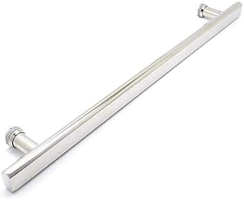 LMTYBOC Ersatz-Türgriff für Duschtüren, rahmenlose Glastüren, Badezimmer, Schiebetürknäufe für Innen- und Außentüren, einseitiger Handtuchhalter, Zuggriff, Hardware-Sets, 70 cm von LMTYBOC