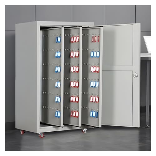 LMTYBOC Schlüsselschrank aus Stahl mit großer Kapazität, 600-Bit, für Immobilien- und Immobilienverwaltung, sichere verschließbare Schlüssel-Aufbewahrungsbox mit Haken und Etiketten für Autoschlüssel LMTYBOC Schlüsselschrank aus Stahl mit großer Kapazität, 600-Bit, für Immobilien- und Immobilienverwaltung, sichere verschließbare Schlüssel-Aufbewahrungsbox mit Haken und Etiketten für Autoschlüssel von LMTYBOC