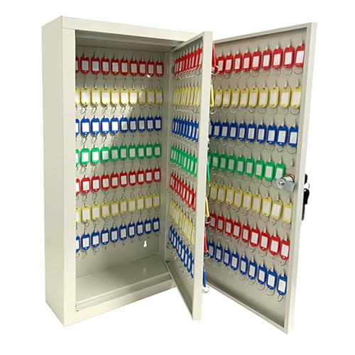Magnetische Schlüsselbox mit bunten Etiketten, sichere Schlüsselaufbewahrung für 300/350/400/450 Schlüssel Magnetische Schlüsselbox mit bunten Etiketten, sichere Schlüsselaufbewahrung für 300/350/400/450 Schlüssel von LMTYBOC