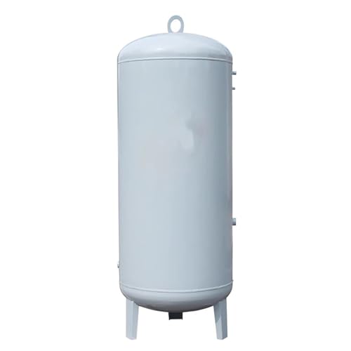 LMXRYPD 3 mm Dicker Brunnenwassertank aus Kohlenstoffstahl - 100 l/150 l, Ausdehnungsgefäß Trinkwasser, für Haushalt, Bauernhof, Bewässerung, Fabrikwasserspeicher(White,40x120cm/15.7x47.2in) von LMXRYPD