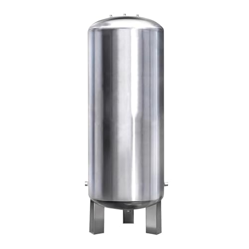 LMXRYPD Edelstahl-Brunnenwasserdruckbehälter - 100L/160L/200L Ausdehnungsgefäß Trinkwasser, rostfrei für die Hauswasserversorgung, Bewässerung, Sprinklersysteme(40x95cm/15.7x37.4in) von LMXRYPD