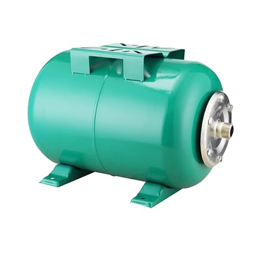 LMXRYPD Hochleistungs-Druckbehälter aus Kohlenstoffstahl, für Brunnenwasser, Bewässerung – 19 24 36 50 60 80 100 l, 0–10 kg Druckbeständigkeit(Green,24L/6.3Gal) von LMXRYPD