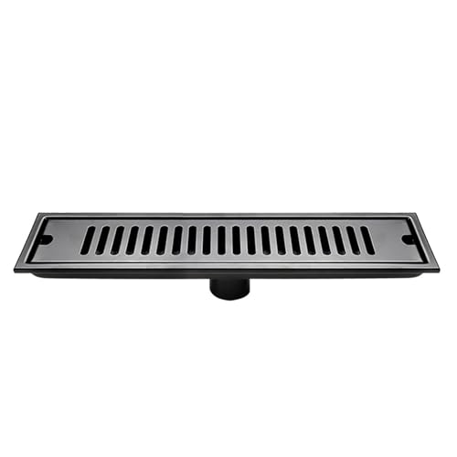 Lineares Abflussgitter aus Edelstahl, Geruchshemmender Bodenablauf, Linearer Abfluss mit Großer Kapazität – Leicht zu Entfernen, für Badezimmer, Pool, Garage(40cm/15.7in) von LMXRYPD