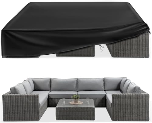 LMYCHENG Freien Abdeckung Gartenmöbel, Winterfest Schwerlast 420D Oxford Gewebe, 100x80x90cm Rechteckig Gartenmöbel Abdeckplane Wasserdicht, Anti- UV Reißfest für Terrassenmöbel LMYCHENG Freien Abdeckung Gartenmöbel, Winterfest Schwerlast 420D Oxford Gewebe, 100x80x90cm Rechteckig Gartenmöbel Abdeckplane Wasserdicht, Anti- UV Reißfest für Terrassenmöbel von LMYCHENG