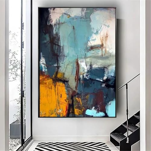 LMYCHENG Malerei auf Leinwand, Poster und Drucke, abstrakte Graffiti-Wandkunst, Malerei, nordisches modernes Wohnzimmer, Schlafzimmer, Wohnkultur, 70 x 90 cm, rahmenlos LMYCHENG Malerei auf Leinwand, Poster und Drucke, abstrakte Graffiti-Wandkunst, Malerei, nordisches modernes Wohnzimmer, Schlafzimmer, Wohnkultur, 70 x 90 cm, rahmenlos von LMYCHENG